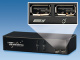 Dual-KVM-Switch für 2 PCs mit DVI/VGA, USB und Stereo-Audio
