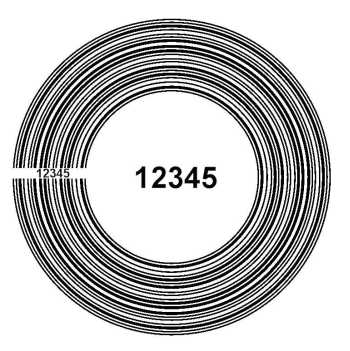 Neu !! Barcodes Technovideo 36 mm 