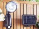 Solarstrahler mit ultraheller 1-Watt-LED und PIR-Bewegungssensor