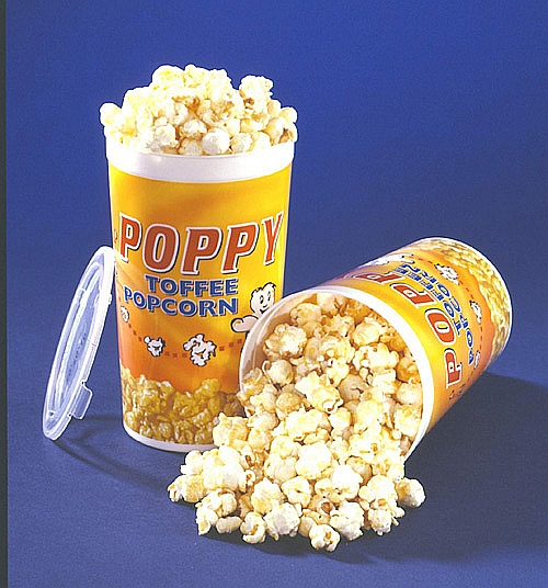 Toffee Popcorn im Becher