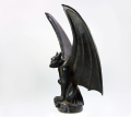 Gargoyle, Flügel angelegt, in der Größe ca. 35 cm