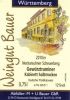 2010er Gewürztraminer, Kabinett halbtrocken, 0,75 Liter Flasche, Silberne Preismünze **