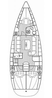 Plan: Yacht Charter Kroatien Segelyacht Bavaria Cruiser 37 | Stephanie