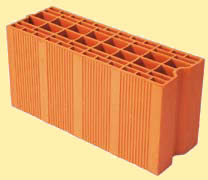briques rouges OPTIBRIC PV 3+ de haute isolation thermique