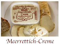 Meerrettich-Creme eine Käse-Delikatesse aus der Odenwälder Kochkäserei