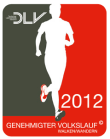 genehmigter Volkslauf