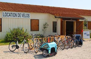 Location de v&eacute;los lac Foret d'Orient