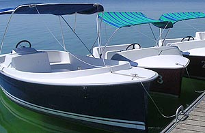 bateau electrique en location lac foret d'orient Aube en Champagne