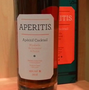 Etiquette APERITIS apéritif cocktail Pastis et Mirabelle de Lorraine