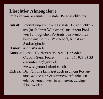 Lieschtler Ahnengalerie