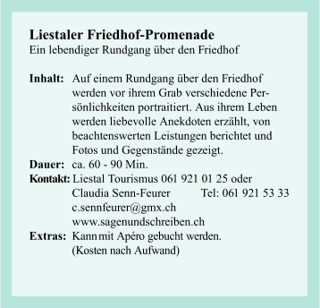 Liestaler Friedhof-Promenade