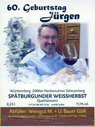 eigenes Etikett