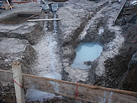 Baugrube Hanfroosenweg