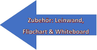 Erfahren Sie mehr Leinwand, Flipchart & Whiteboard!