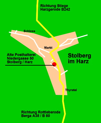 Lageplan Alte Posthalterei