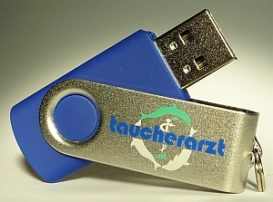 USB-Memorystick mit Kursunterlagen