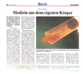Medizin aus dem eigenem Körper