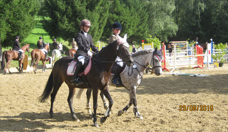 Klettgau-Bühl am 28-29.08.2010 Janine Drews und Aline Andres