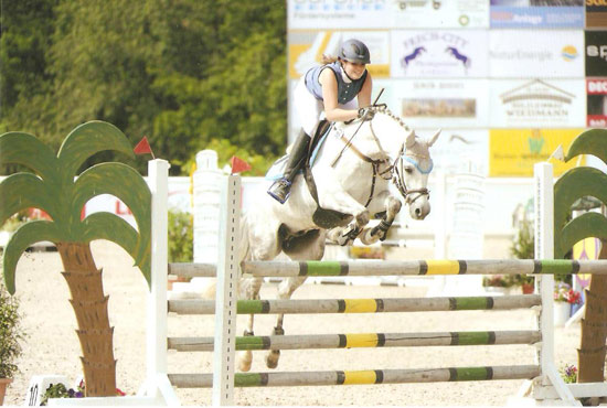 Janine Drews mit Frechdachs in Schopfheim