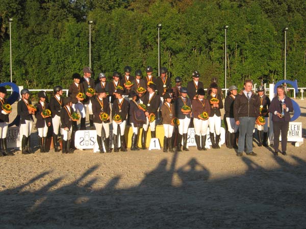 Janine Drews mit Frechdachs, Ringmeisterschaft Reitering Oberrhein in Schopfheim 2012