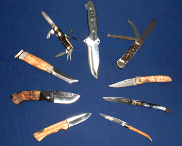 Messer-Vielfalt