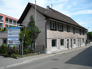 Aussenansicht Bahnhofstrasse 27 - Ausstellung