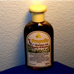 300ml. Propolis Shampoo mit Honig + Kräutern