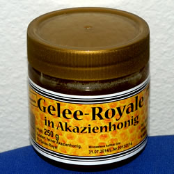 3 x 250 gr. Gelée-Royale in Akazienhonig