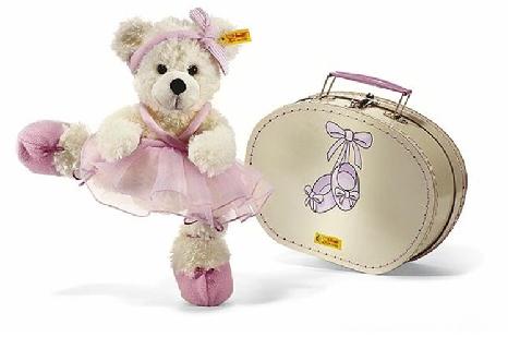 Steiff - Teddyb�r Lotte "Ballerina im Koffer"
