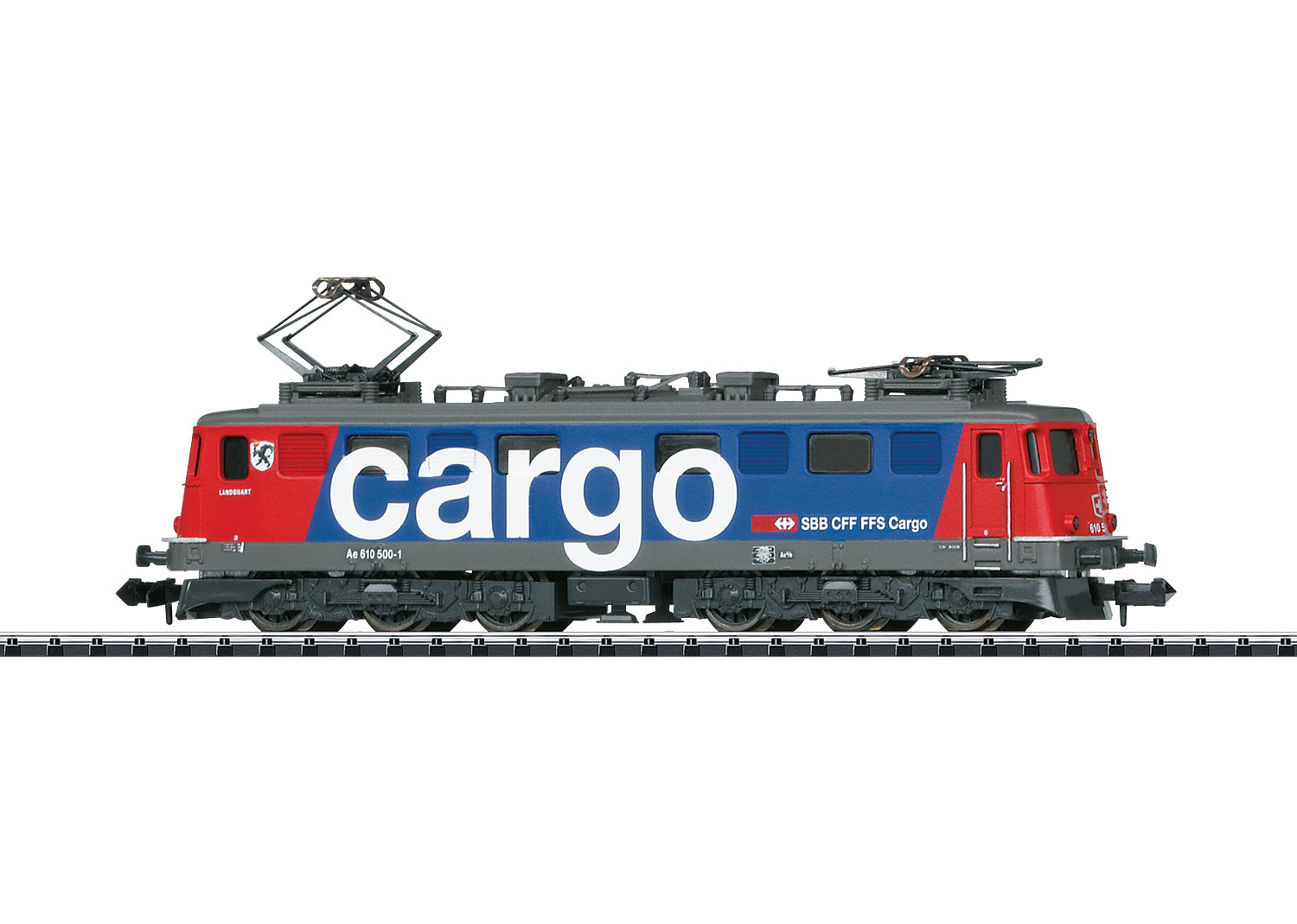 Minitrix 16261 - SBB Cargo, Ae 610, #500-1, „Landquart“ (Minitrix MyHobby, digital)