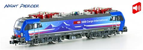 Hobbytrain H2999S, Spur N, SBB Cargo Re 475 „Vectron“, „Night Piercer“, Ep. VI, digital/Sound