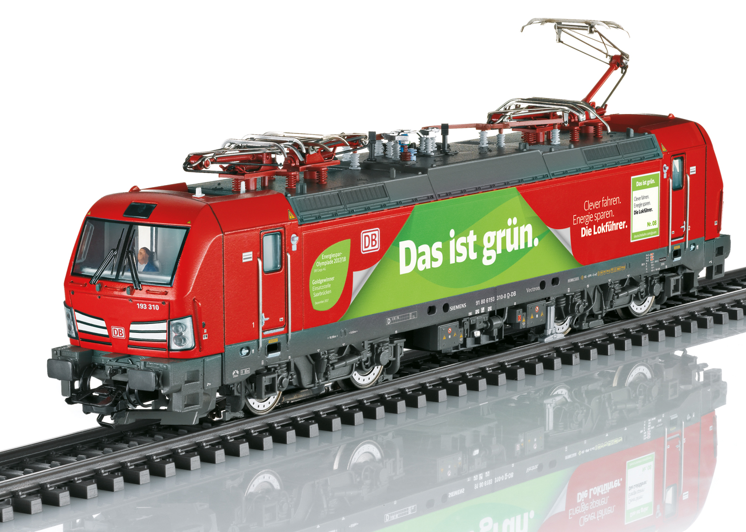 Märklin H0 39197, DB AG (DB Cargo), BR 193, #310, „Das ist grün“, Ep. VI