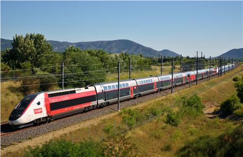 Kato/Hobbytrain K101762, Spur N, TGV Euroduplex LYRIA, 10-teilig, Ep. VI, analog mit Schnittstelle