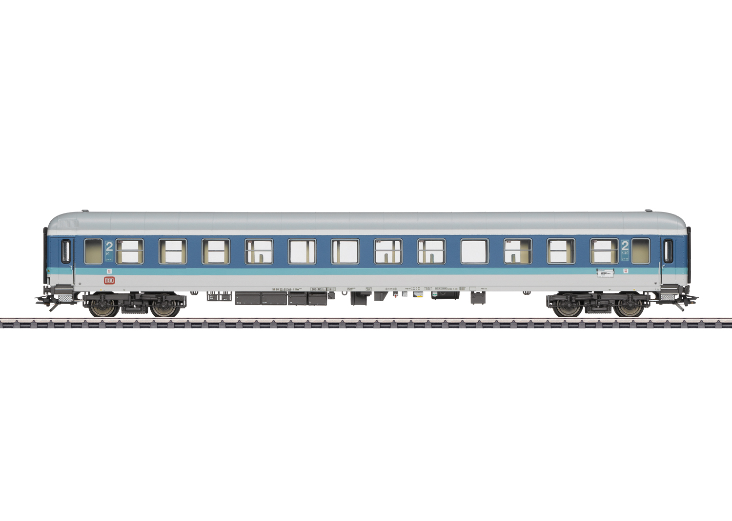 Märklin H0 43902, DB Personenwagen InterRegio Bim 263,5, 2. Klasse , MHI-Modell 1.2023
