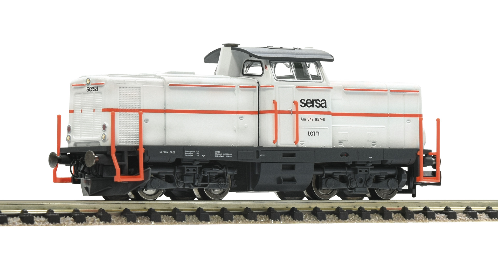 Fleischmann 721282, Spur N, SERSA Diesellokomotive Am 847 957-8, Ep. V, digital mit Sound