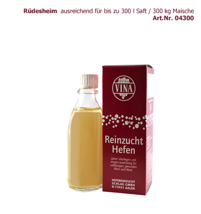 Rüdesheim für 300l Saft / kg Maische