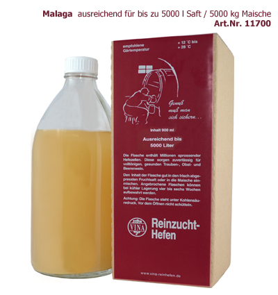 Malaga für 5000l Saft / kg Maische