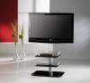 VCM Veneto TV-Standfuss in Schwarzglas
