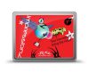 iLuv Thin Plastic Case iPad Tatz Patter in rot