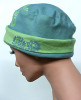flexible cap - Modell blue flower