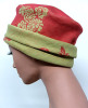 flexible cap - Modell red flower