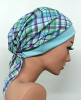 fixtuch - Modell skylines - mit einem fixcap kombiniertes Kopftuch f�r Haarausfall