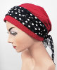 Turban Kappe M�tze Chemoturban T�cher Kopftuch Kopfbedeckung bei Haarausfall Chemo Alopezia Glatze