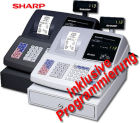 Registrierkasse Sharp XE-A113 - inkl. Programmierung