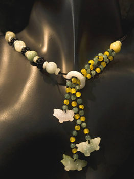 Teiwa Collier trois poissons