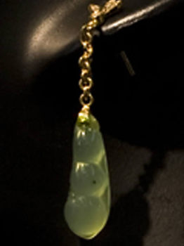 YEIKYO boucles d'oreille jade