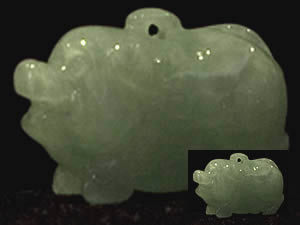 Zhu - Pendentif "Cochon"