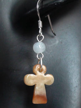 BOUCLES PETITE CROIX