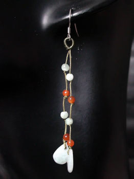 BOUCLES GOUTTES DE JADE