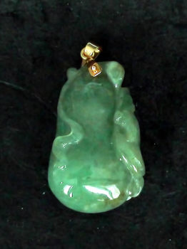 Satsuma pendentif b�li�re or